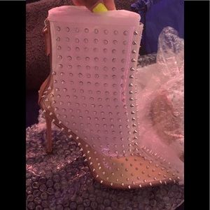 Steve Madden heeled spiked boot